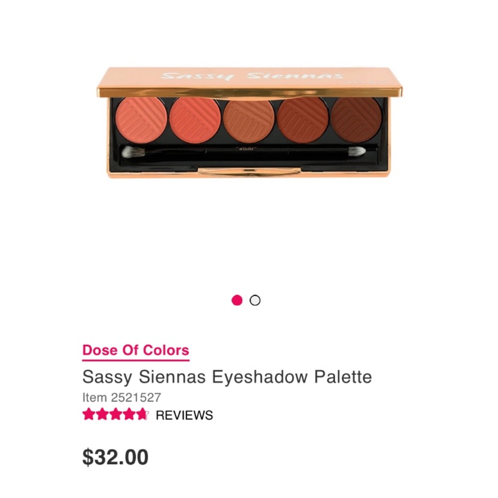 Dose of Colors - Sassy Siennas BRAND NEW